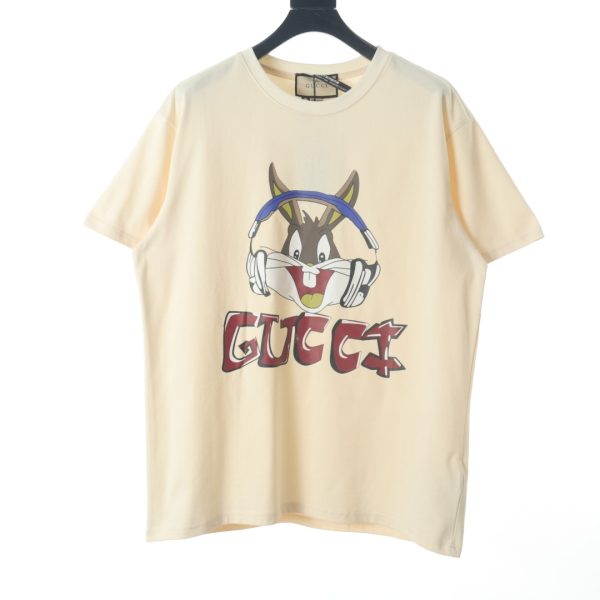 GUCCI Year of the Rabbit limited rabbit print short-sleeved T-shirt