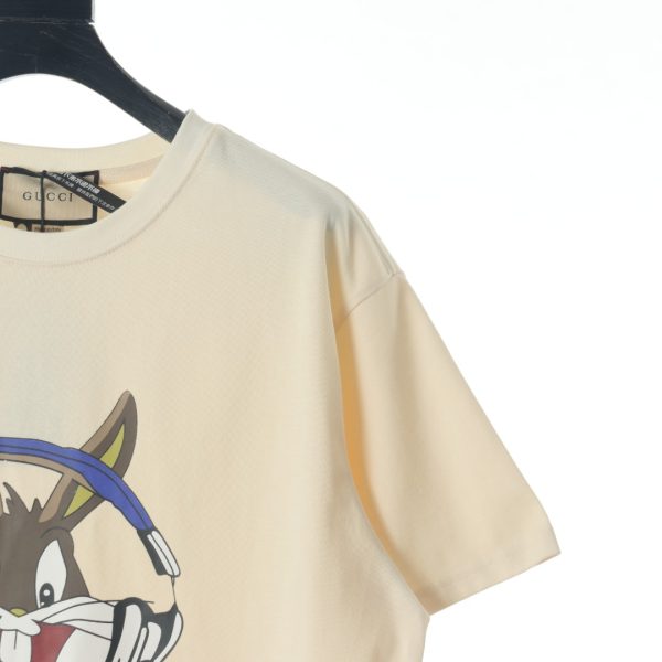 GUCCI Year of the Rabbit limited rabbit print short-sleeved T-shirt - Image 4