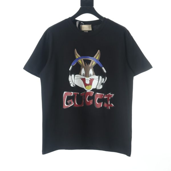 GUCCI Year of the Rabbit limited rabbit print short-sleeved T-shirt