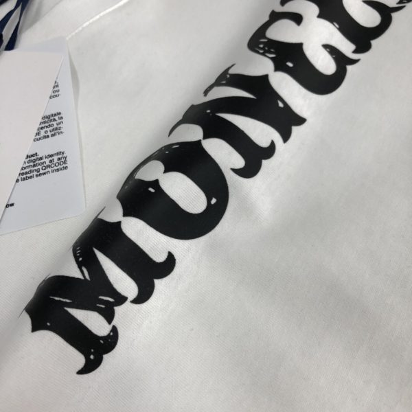 MONCLER Mengkou 2023 new listing counter series cotton T-shirt - Image 5
