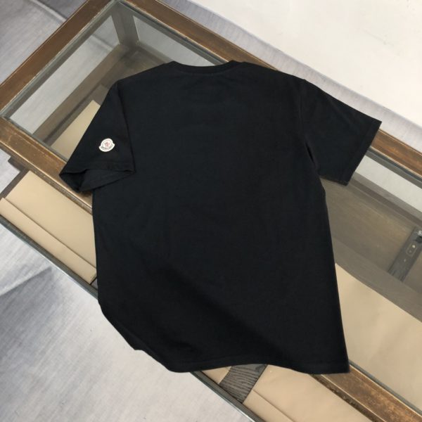 MONCLER [Mongolian mouth] 23 spring and summer latest short-sleeved round neck T-shirt - Image 10