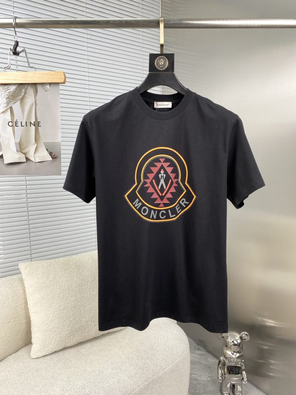 Moncler Mengkou 2023 spring and summer new men's and women's casual short-sleeved T-shirt series