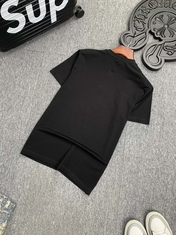 Moncler Mengkou 2023ss spring and summer high-quality cotton short-sleeved T-shirt, top original quality - Image 4