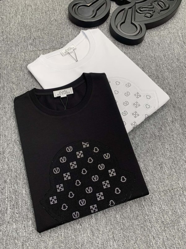 Moncler Mengkou 2023ss spring and summer high-quality cotton short-sleeved T-shirt, top original quality - Image 10