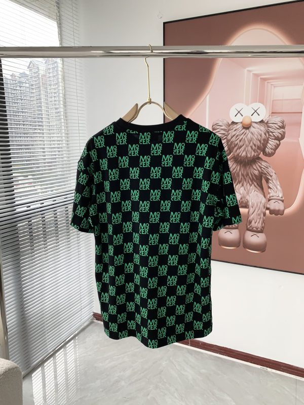 Moncler Mengjia 2023 spring and summer men and women same style ? couple models latest trade order short-sleeved T-shirt - Image 3
