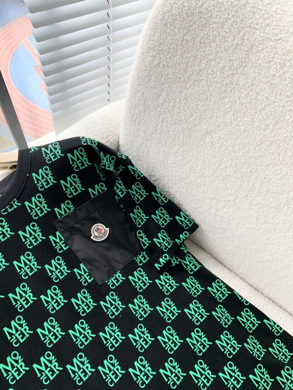 Moncler Mengjia 2023 spring and summer men and women same style ? couple models latest trade order short-sleeved T-shirt - Image 6