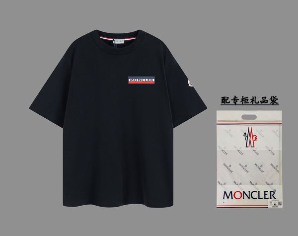 MONCLER~Mongolia new digital printing short-sleeved T-shirt for the season,