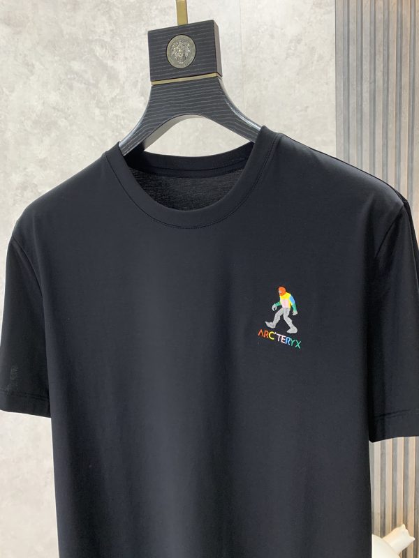 ARCTERYX Archeopteryx 2023 spring and summer casual business embroidery logo short-sleeved T-shirt - Image 7