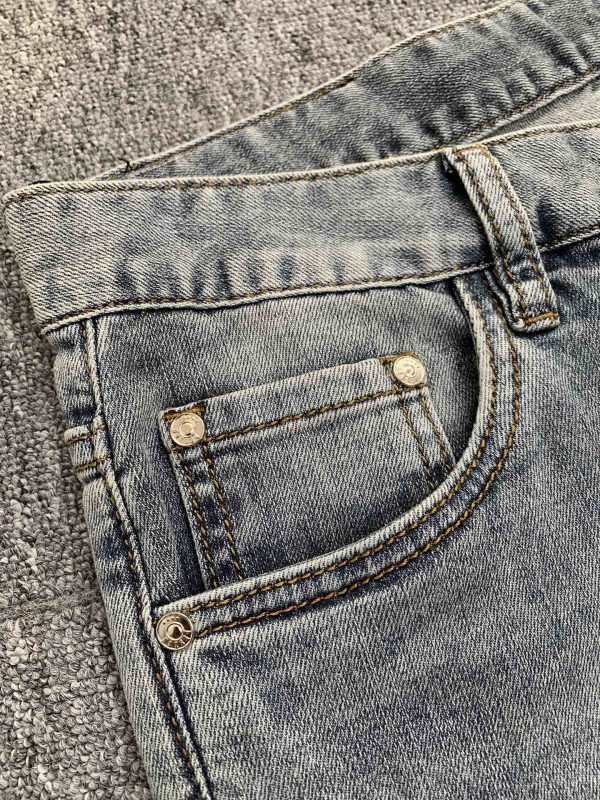 ARCTERYX Archeopteryx 2023ss spring and summer new high-end men's jeans, super customized style, mold opening custom hardware leather tag - Image 9