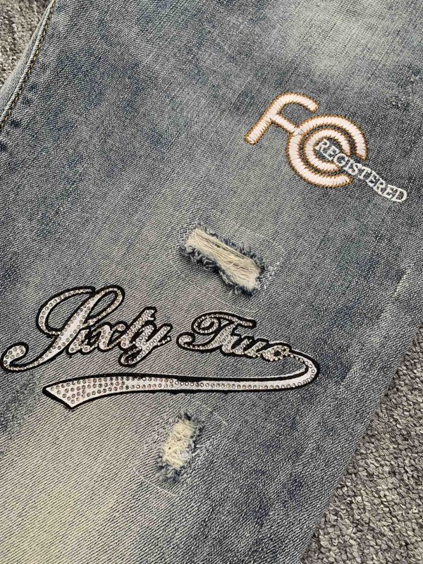 ARCTERYX Archeopteryx 2023ss spring and summer new high-end men's jeans, super customized style, mold opening custom hardware leather tag - Image 11