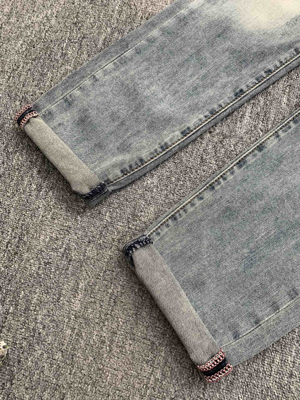 ARCTERYX Archeopteryx 2023ss spring and summer new high-end men's jeans, super customized style, mold opening custom hardware leather tag - Image 12