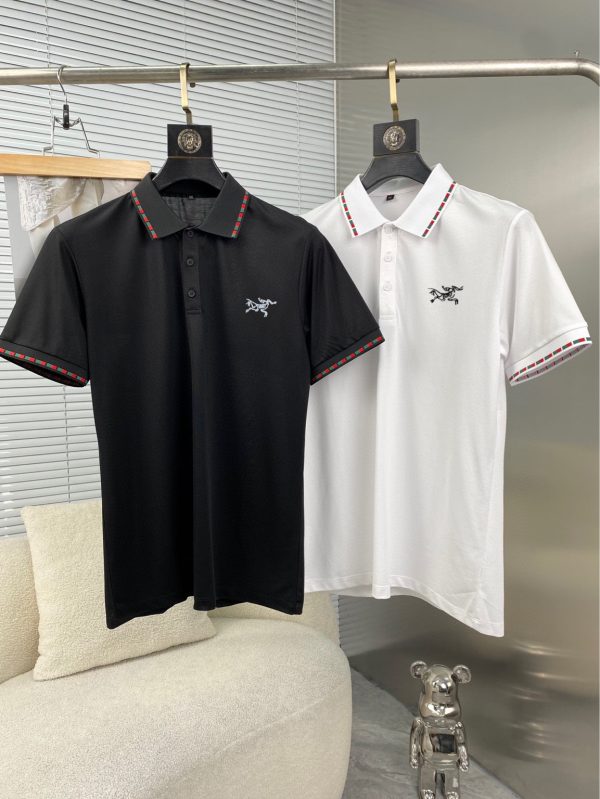 ARCTERYX Archeopteryx 2023 spring and summer new style men's lapel POLO series leisure custom weaving small logo boutique embroidery