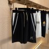 Top quality Arcteryx Archeopteryx 2023 new logo letter embroidery pattern silk cotton light fabric casual shorts Black White M-4XL