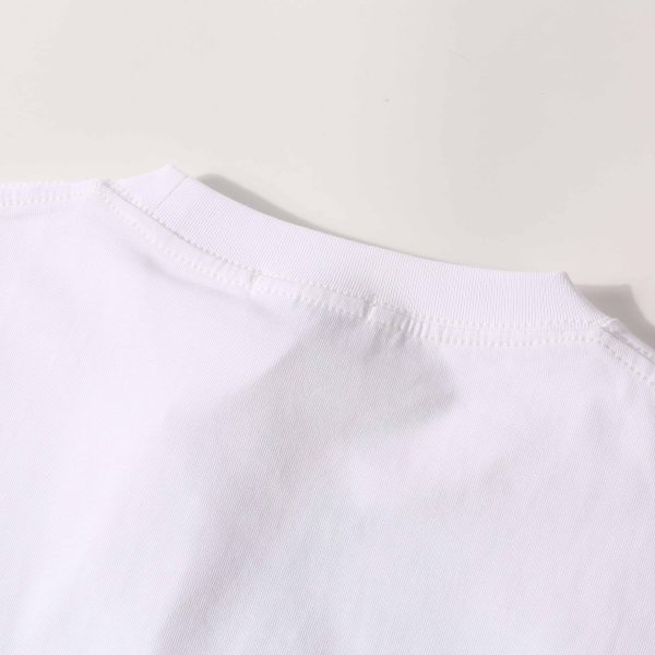 High-quality LOEWE23 new style, high-quality ?Heavy double yarn 280g32 counts, smooth cotton washable feel, front and rear high-end embroidery printing - Image 6