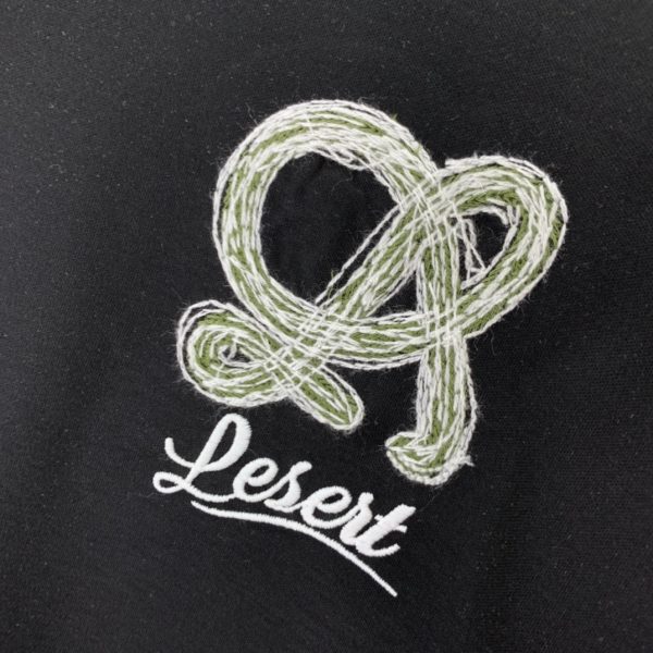 Loewe can wear 200+ catties 2023 spring and summer latest style, spring and summer half-sleeved custom double-sided long-staple cotton illustration design - Image 6