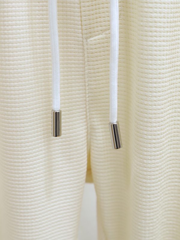 ? Brand [LOEWE] 23ss spring and summer new men's fashion casual pants, high-quality customized original fabric - Image 5