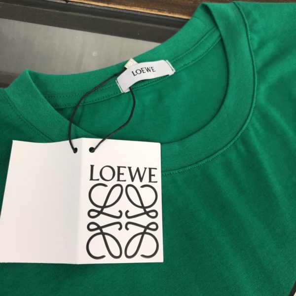 LOEWE 2023 new launch counter series cotton T-shirt! New design inspiration, very fashionable representative! Exquisite logo design - Image 4