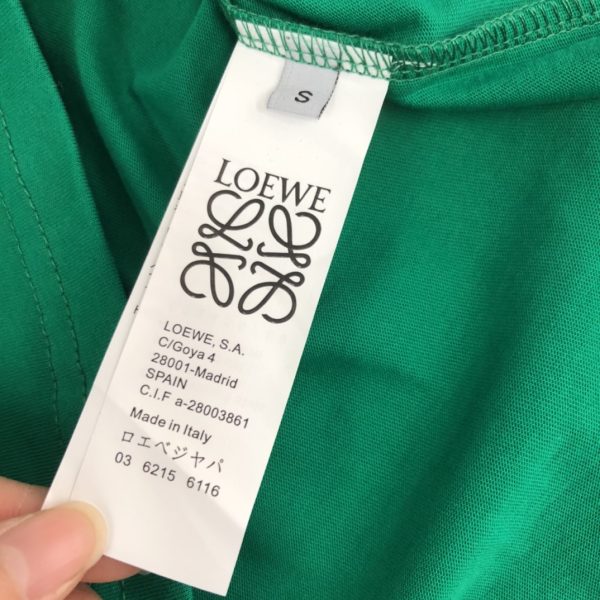 LOEWE 2023 new launch counter series cotton T-shirt! New design inspiration, very fashionable representative! Exquisite logo design - Image 8