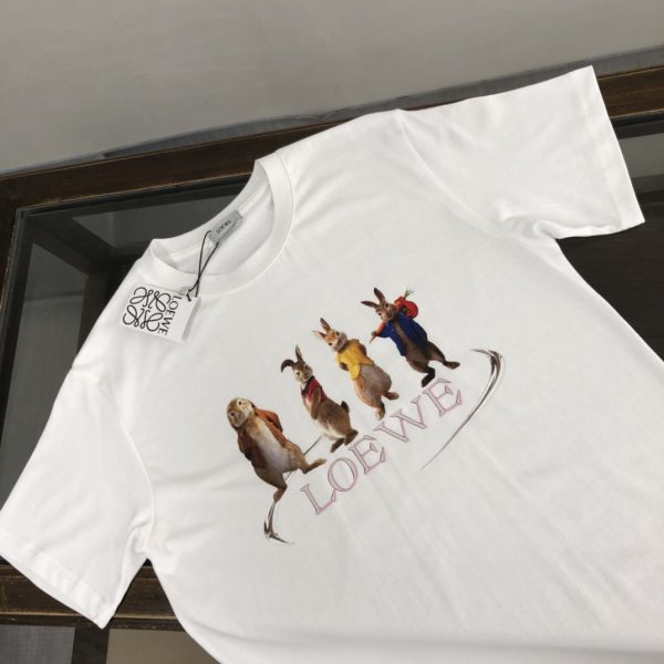 LOEWE 2023 new listing counter series cotton T-shirt