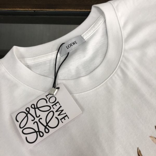 LOEWE 2023 new listing counter series cotton T-shirt - Image 3