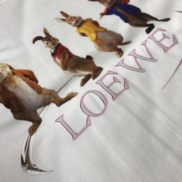 LOEWE 2023 new listing counter series cotton T-shirt - Image 5
