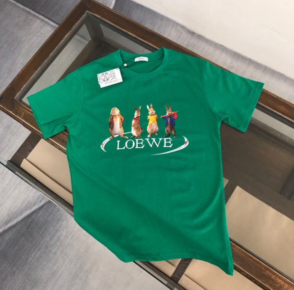 LOEWE 2023 new launch counter series cotton T-shirt! new design inspiration