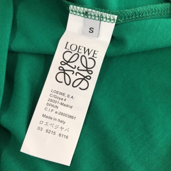 LOEWE 2023 new launch counter series cotton T-shirt! new design inspiration - Image 8