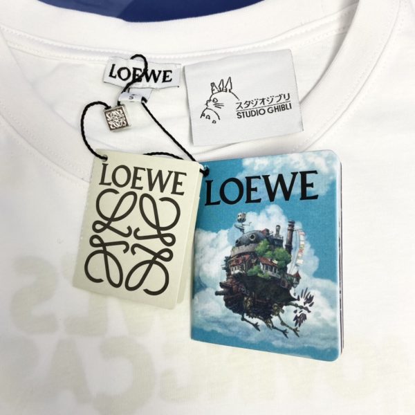 Loew*23 Early Spring New Castle Capsule Series Scarecrow Short Sleeves Lightweight cotton jersey crewneck T-shirt featuring Markl and Turnip Head prints and Heen thread embroidery on the front - Image 5