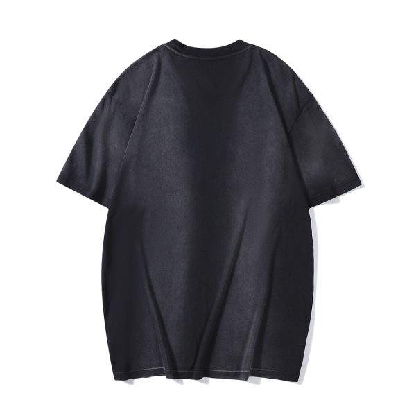 AMIRI 23SS new style flocking letter print short-sleeved Tee - Image 4