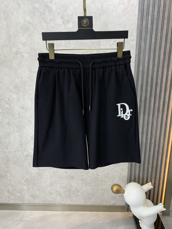 Dior 2023 spring and summer new men's and women's same style ?casual waffle shorts, Italian original order channel