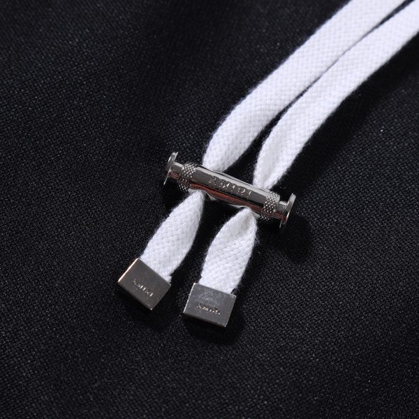 Amiri 23SS new black and white color matching sports suit trousers - Image 4