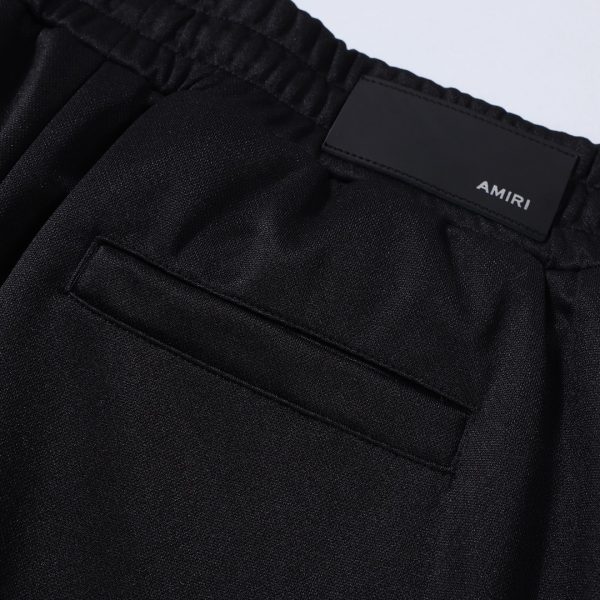 Amiri 23SS new black and white color matching sports suit trousers - Image 8