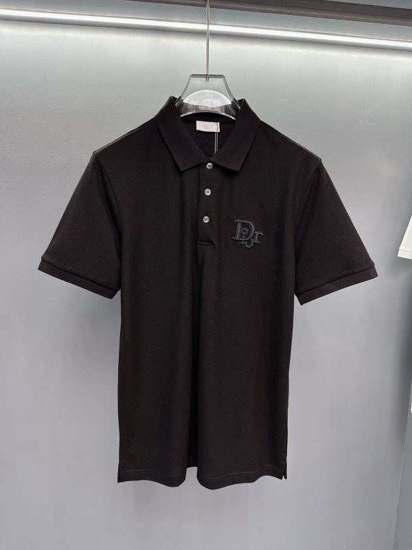 Dior 2023ss classic fashion lapel Polo shirt short sleeves Trading company channel orders, official website simultaneous sale, simple atmosphere, fashionable and versatile - Image 3