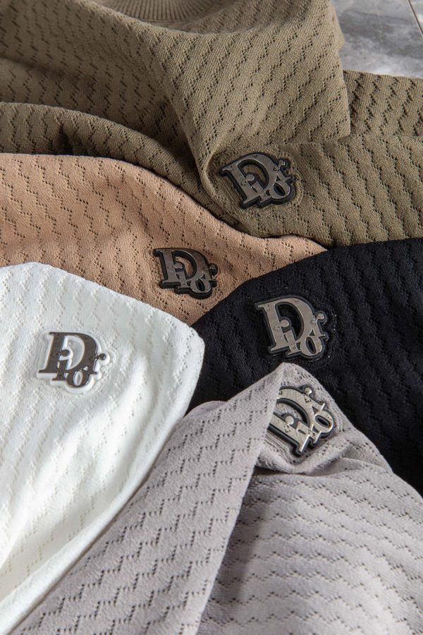 The texture of Dior impresses you! The summer icy yarn crew neck shirt that has been praised and repurchased by countless old customers - Image 6