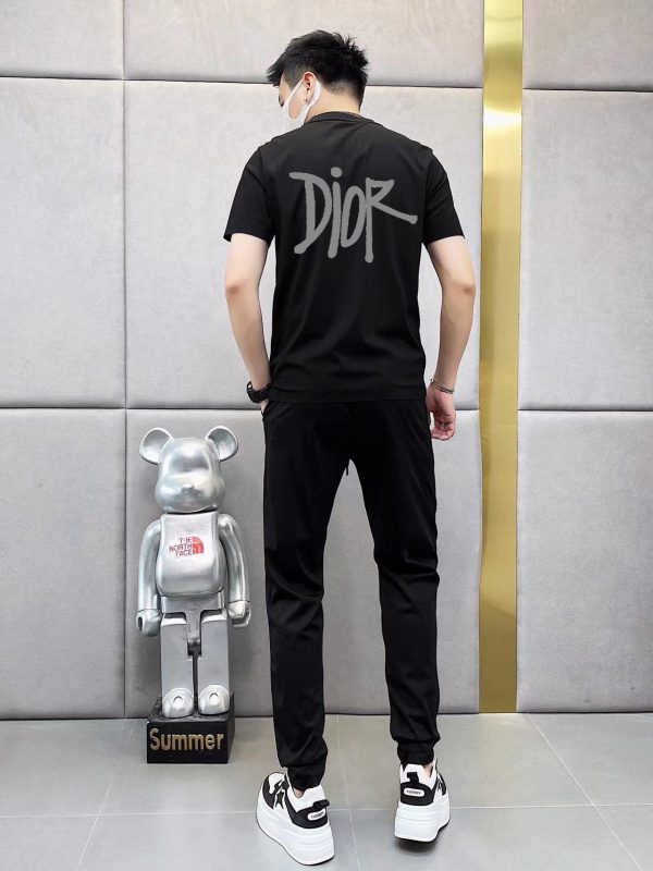 [DIOR] (Fat Gospel) 2023 official website with the same style. World famous luxury brand. Summer men (double mercerized) high quality - Image 4