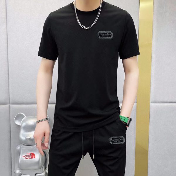 [DIOR] (Fat Gospel) 2023 official website with the same style. World famous luxury brand. Summer men (double mercerized) high quality - Image 6