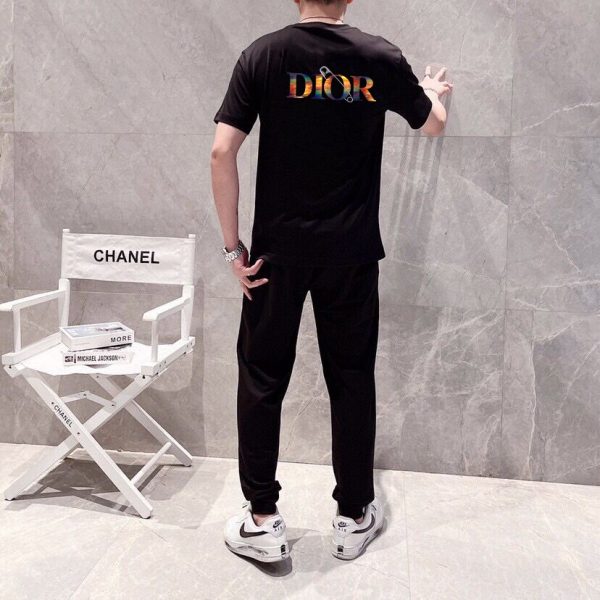 [DIOR] (Fat Gospel) 2023 official website with the same style. World famous luxury brand. Summer men (double mercerized) high quality - Image 4