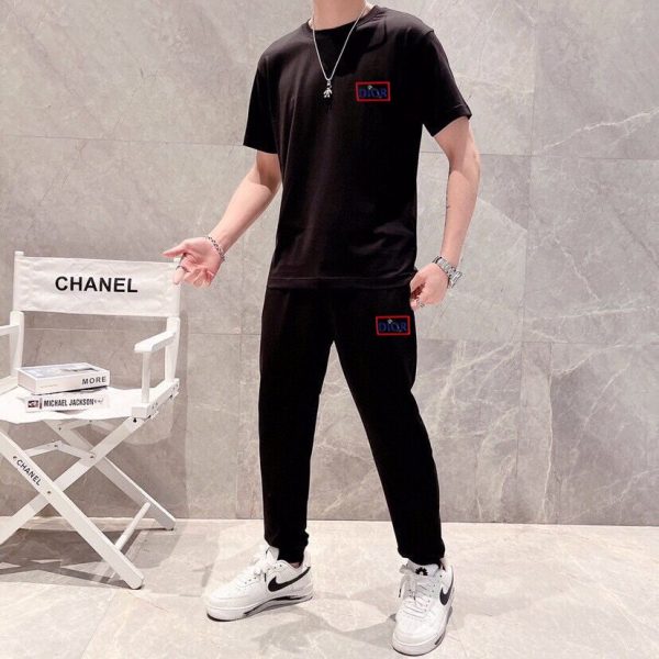 [DIOR] (Fat Gospel) 2023 official website with the same style. World famous luxury brand. Summer men (double mercerized) high quality - Image 7