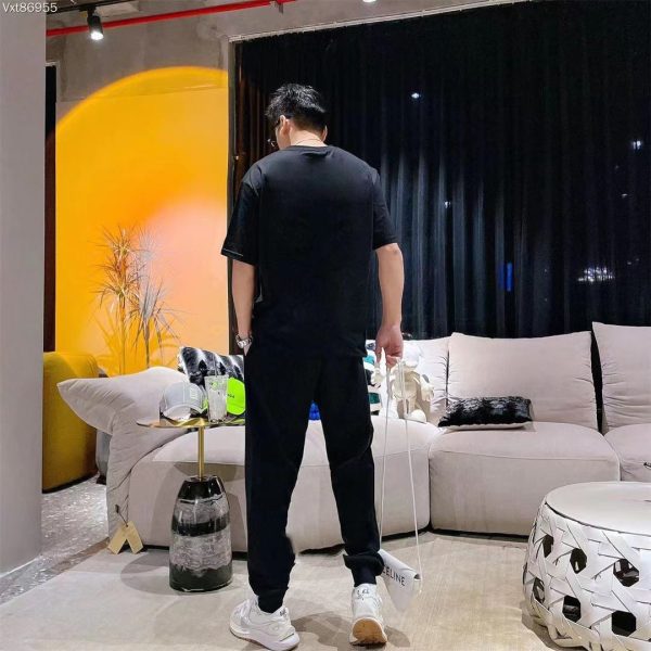 [DIOR] (Fat Gospel) 2023 official website with the same style. World famous luxury brand. Summer men (double mercerized) high quality - Image 5