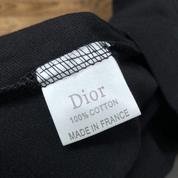 [DIOR] 2023 spring and summer new lapel POLO shirt Men's embroidered short-sleeved T-shirt! Customized high-end piqué fabric, comfortable and breathable, not easy to deform - Image 7