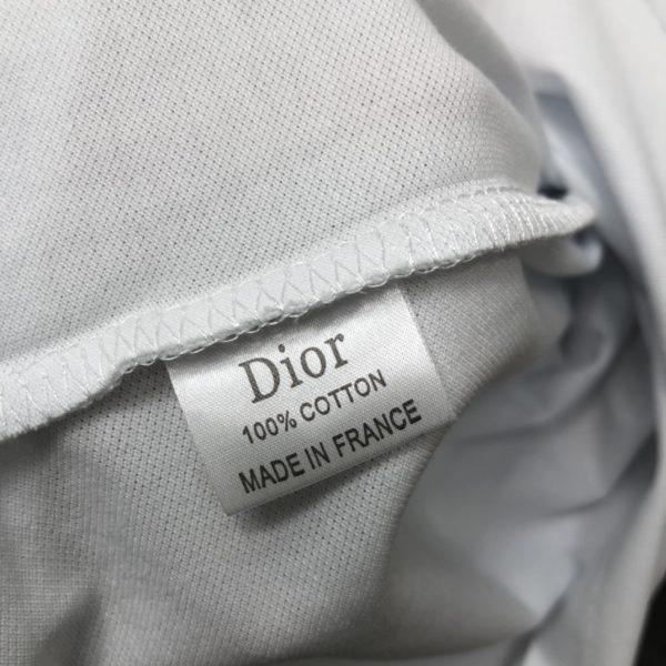 [DIOR] 2023 spring and summer new lapel POLO shirt Men's embroidered short-sleeved T-shirt! Customized high-end piqué fabric, comfortable and breathable, not easy to deform - Image 13