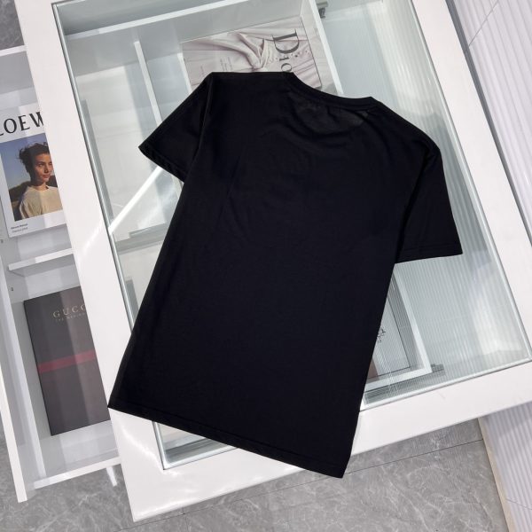 Dior - 2023ss spring and summer boutique men's and women's same style short-sleeved T-shirt, official website synchronization, high-end quality, custom imported double mercerized cotton fabric - Image 4