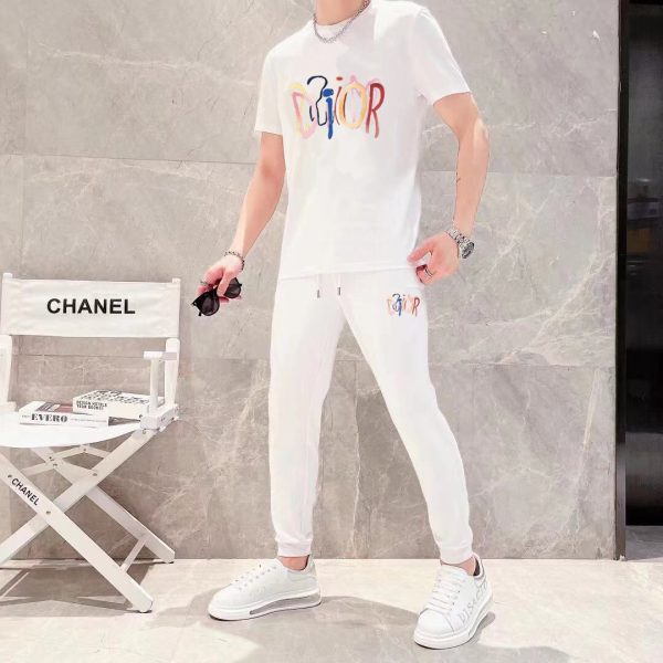 [DIOR] (Fat Gospel) 2023 official website with the same style. World famous luxury brand. Summer men (double mercerized) high quality - Image 4