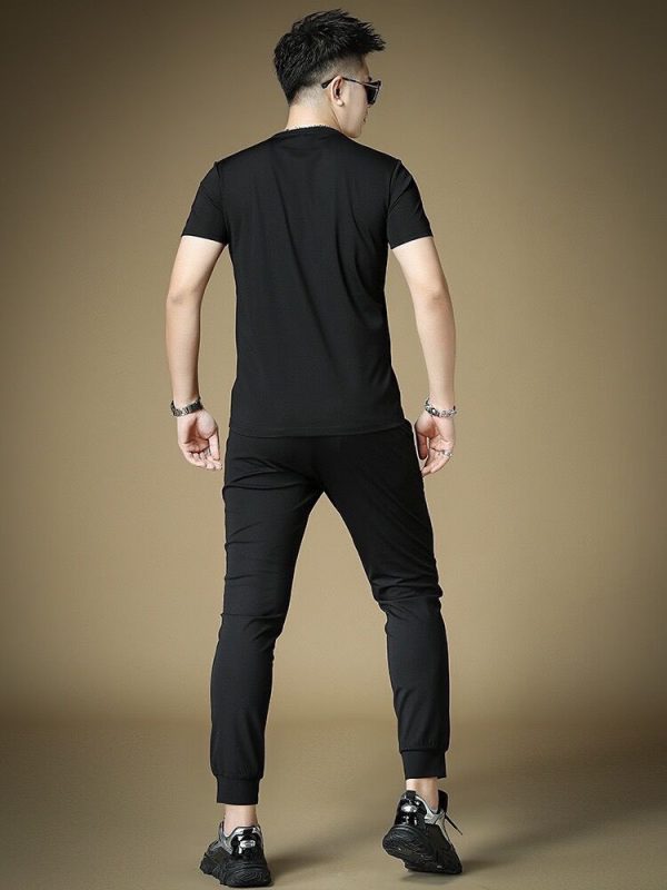 [DIOR] (Fat Gospel) 2023 official website of the same style. World-renowned luxury brand. Summer men's (double mercerized) high-quality ? goods set - Image 6