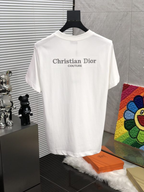 Dior? SS spring and summer new short-sleeved T-shirts, available at counters at the same time, imported pure cotton fabrics for customers, comfortable and breathable - Image 9