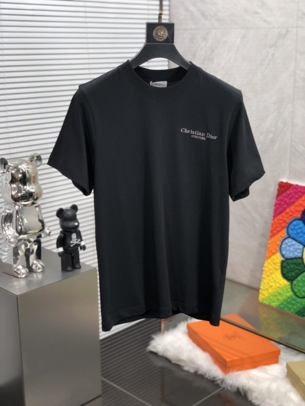 Dior? SS spring and summer new short-sleeved T-shirts, available at counters at the same time, imported pure cotton fabrics for customers, comfortable and breathable - Image 11