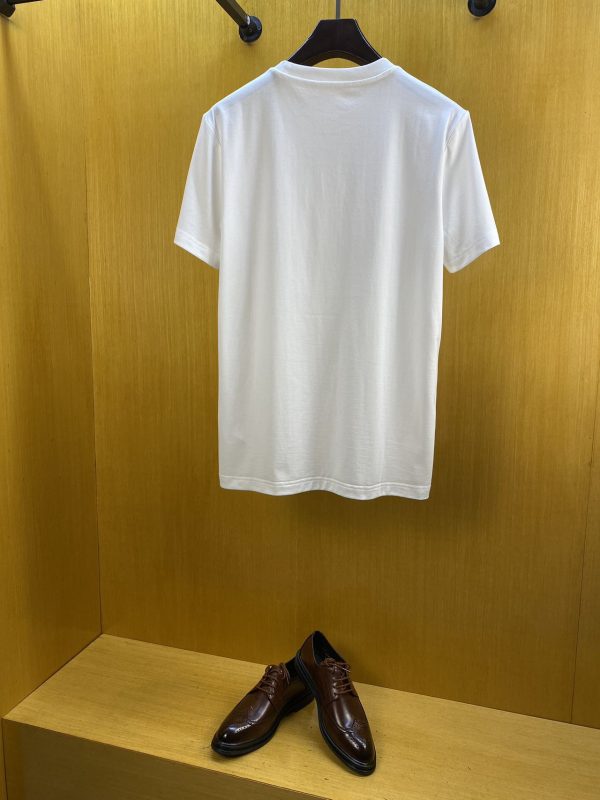 Dior ss new letter Dior by ERL embroidered letter short-sleeved T-shirt, the same as ZG, this T-shirt comes from the DIOR BY ERL exclusive joint series - Image 3