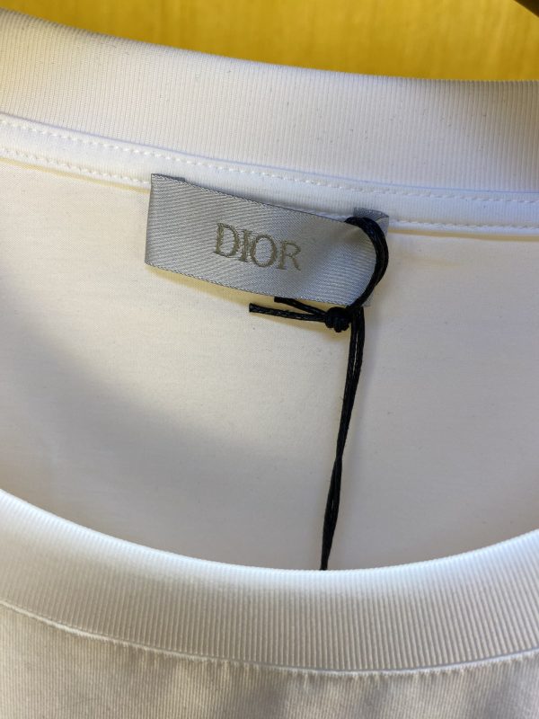 Dior ss new letter Dior by ERL embroidered letter short-sleeved T-shirt, the same as ZG, this T-shirt comes from the DIOR BY ERL exclusive joint series - Image 8