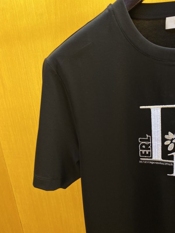 Dior ss new letter Dior by ERL embroidered letter short-sleeved T-shirt, the same as ZG, this T-shirt comes from the DIOR BY ERL exclusive joint series - Image 15