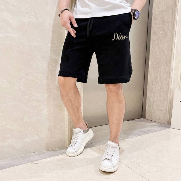 Brand [DIOR] 2023 new men's short-sleeved shorts suit! Synchronous sales on the official website! High-end version on the market! Delicate and soft - Image 9